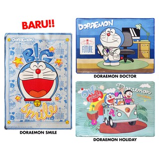 Karpet Doraemon  140x200 cm Printing Karakter Kartun Anak  