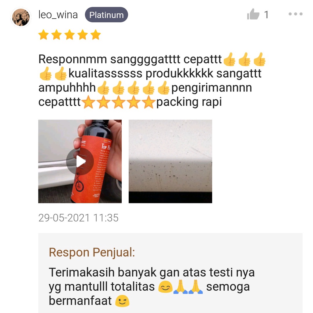 TAR REMOVER - Pembersih penghilang noda aspal bekas sticker stiker lem di cat body bodi mobil motor