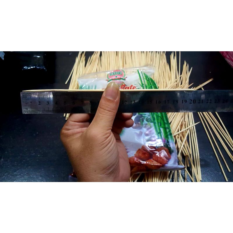 TUSUK SATE SUKHAKU 20 CM ISI -/+ 500 GRAM