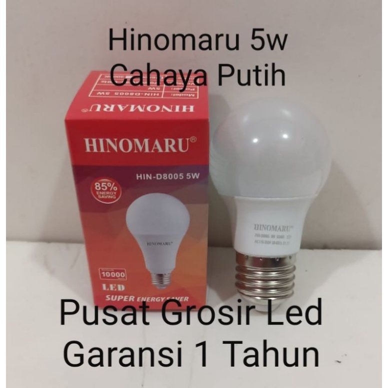 Paket 5 pcs Lampu Led Hinomaru 5 watt 5w