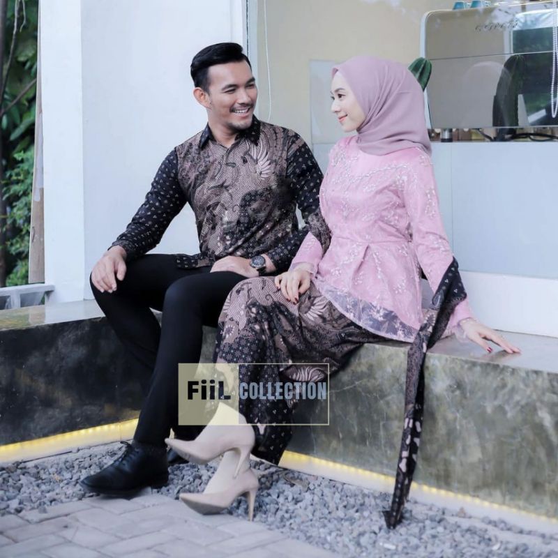 Kebaya Couple Modern, Kebaya Tunangan Lamaran, Kebaya Wisuda, Kebaya Kondangan-5