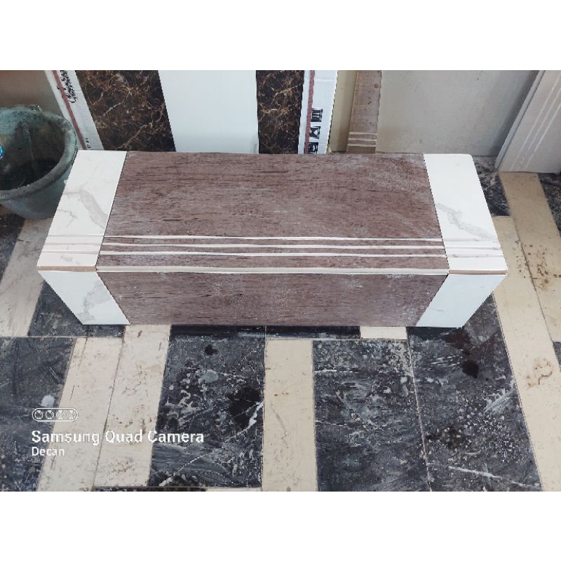 Granit tangga kombinasi 30x80+20x80 stepnosing