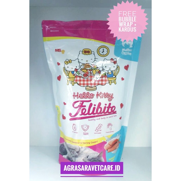 Makanan Kucing Felibite Mother & Kitten 800 gram- felibite kitten dan indukan felibite dry food