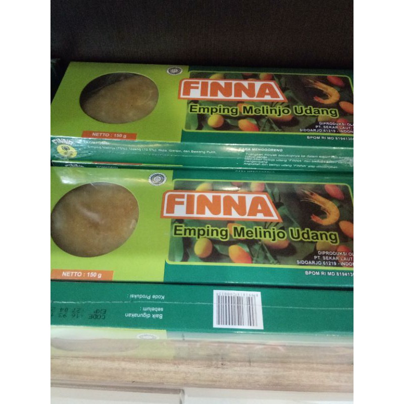 

Finna Emping Blinjo Udang/ Emping melinjo udang 150Gr
