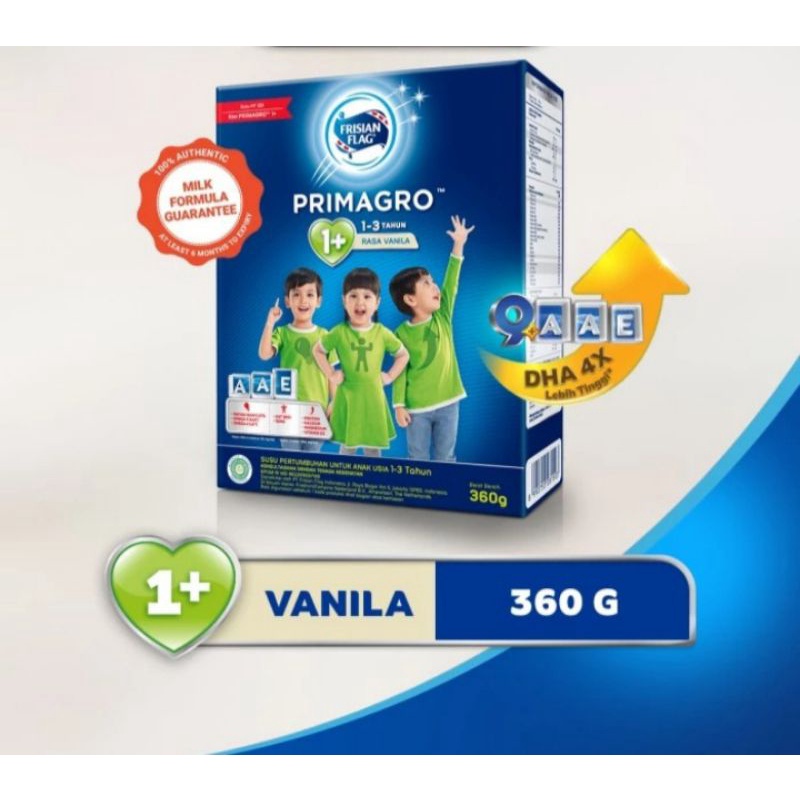 

Frisian Flag Primagro 1+ Vanilla 360g