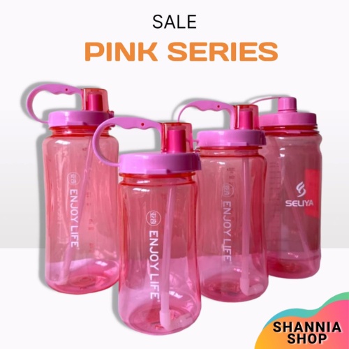 PINKY SALE ! Botol Air Minum Viral Pink Edisi Promo Termos Valentine / Hari Kasih Sayang