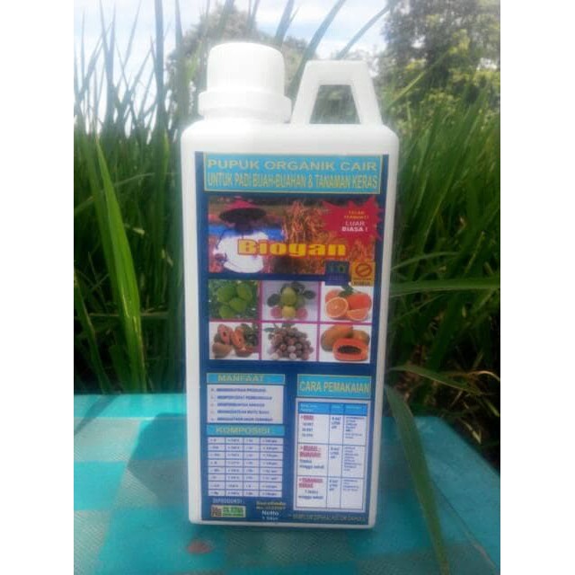 Pupuk Organik Cair Biogan (POC Biogan) 1 Liter