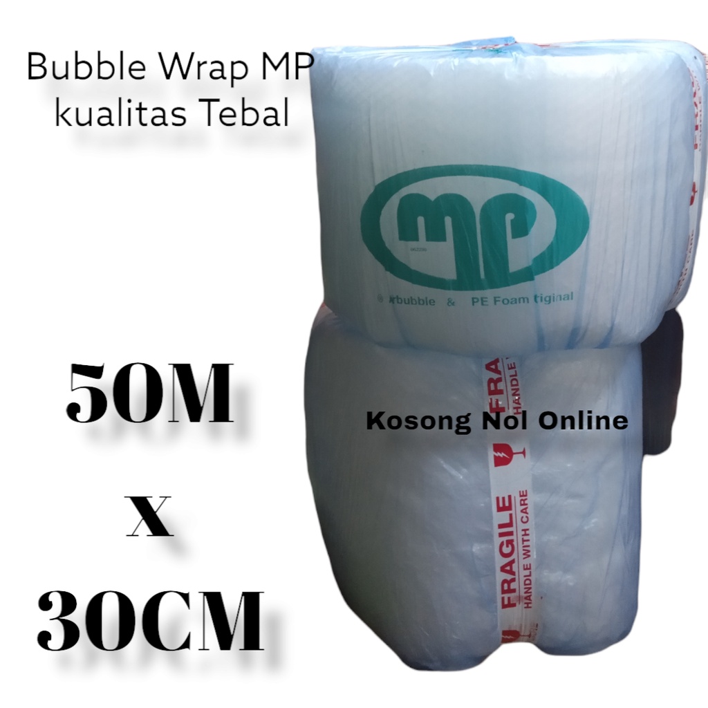 

Bubble Wrap Muliapack 30 CM x 50 M [ Regular - Cargo ]
