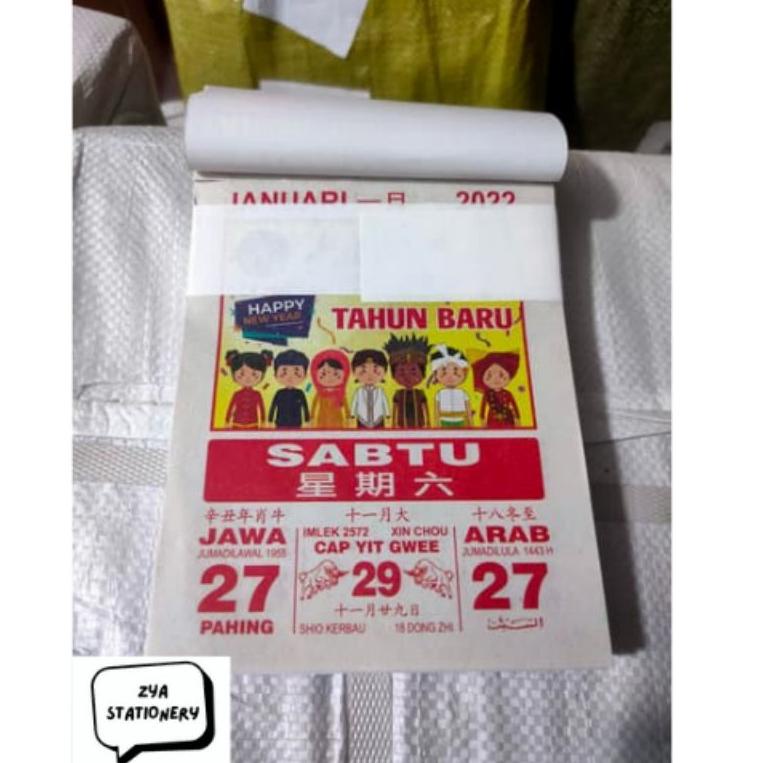 

Stock Banyak FTWFP KALENDER HARIAN / KALENDER HARIAN SOBEK 2022 UKURAN SEDANG 18CM X 12.5CM 50 Disko