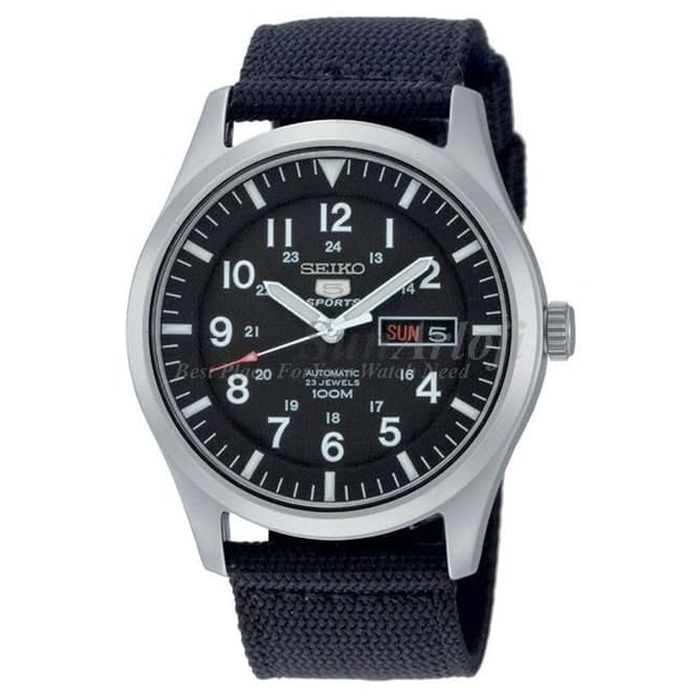 Seiko 5 Sports SNZG15K1 Automatic 100M Black Nylon SNZG15