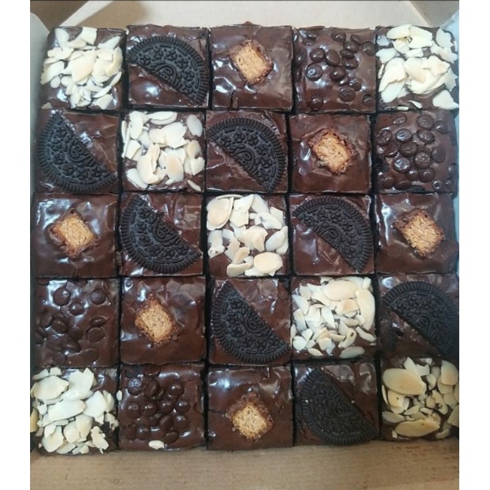 

Brownies Sekat berbagai ukuran