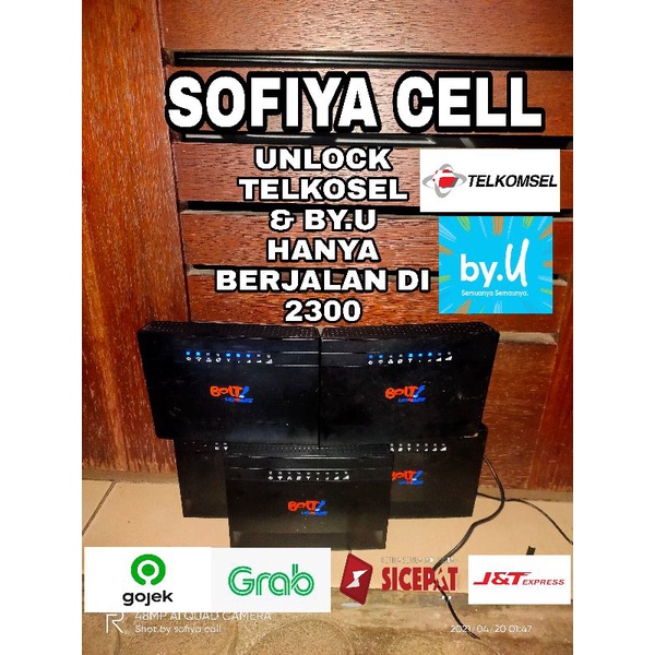 Home router bolt BL 500 unlock simpati dan smartfren frekuensi 2.300