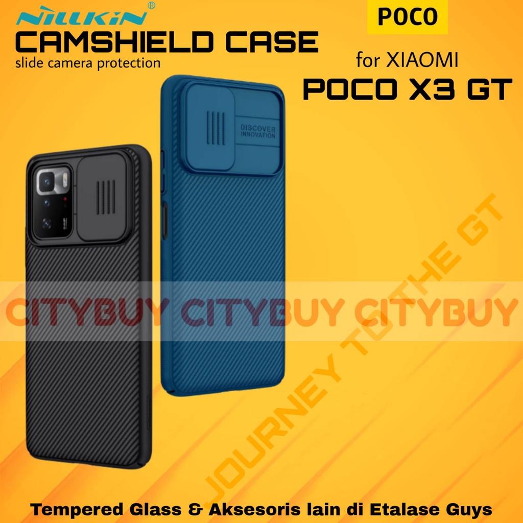NILLKIN CAMSHIELD CASE XIAOMI POCO X3 GT / Casing Poco X3 GT