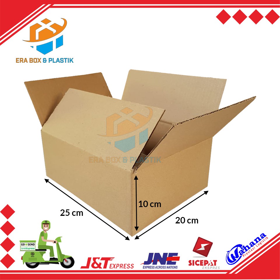 Kardus 25x20x10 cm | Box | Karton Packaging | Dus Murah Serbaguna