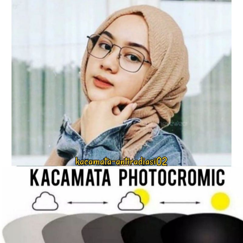 KACAMATA MINUS + LENSA PHOTOCROMIC | KACAMATA WANITA 6638  | KACAMATA MINUS | KACAMATA TERMURAH