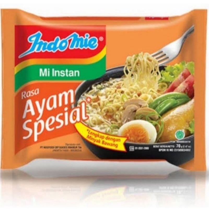 

indomie kuah rasa ayam special