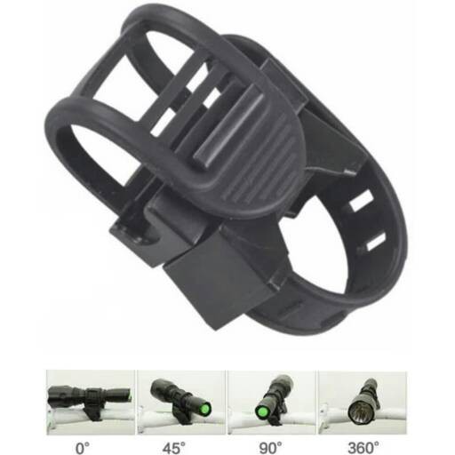 LED Lenser Bicycle Mount Clip Senter Sepeda