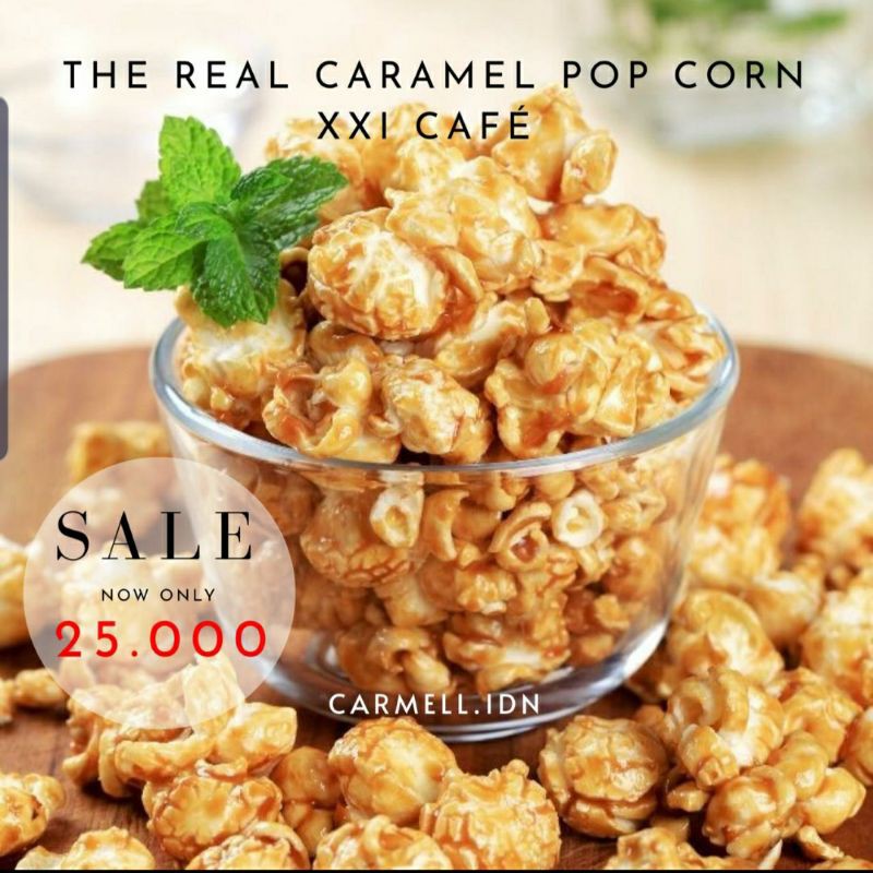 

popcorn caramel