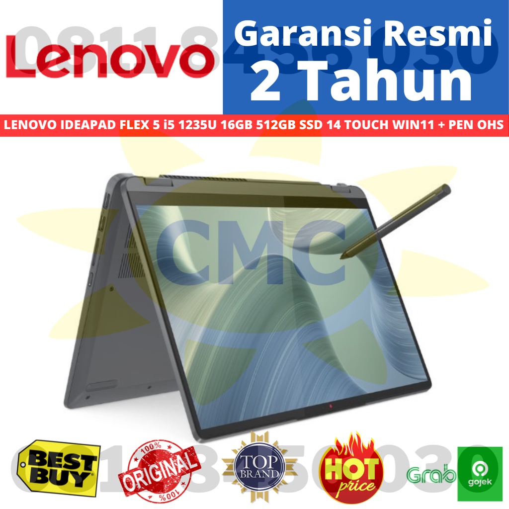 LENOVO FLEX 5 14 IAU7 27ID 2CID i3 1215 8GB 512 SSD 14 TOUCH W11 + PEN