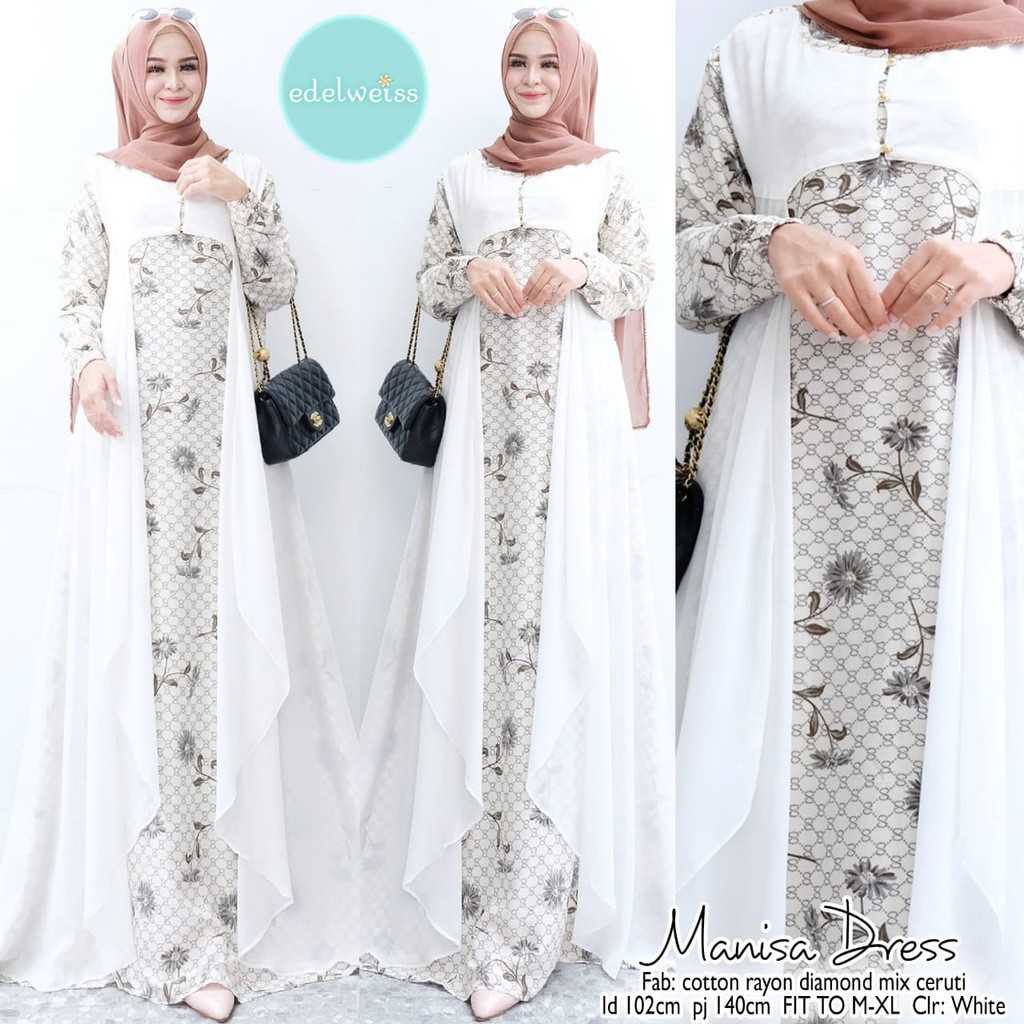 Dress Muslim Gamis Manisa Dress by Edelweiss
