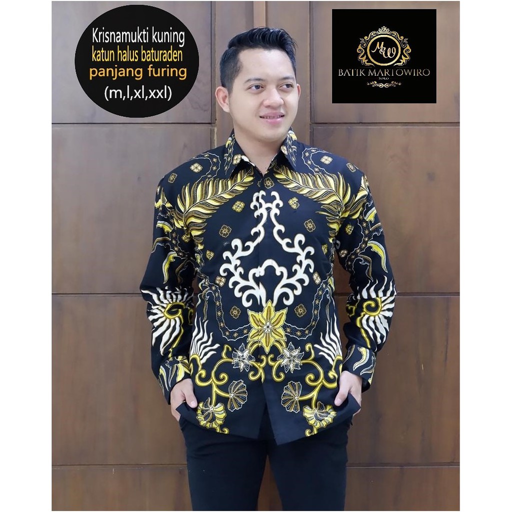 KRISNAMUKTI KUNING MARTOWIRO KEMEJA BATIK PRIA LENGAN PANJANG PENDEK LAPIS FURING ATASAN BATIK PRIA MODERN ABINAYA KUNING KANGEN KAMULYAN RAJENDRA MOYO NEW ABINAYA KRISNAMUKTI NAVY ASWOMULYO KUNING TANAKA NEW NEW GANTARI UNGU SRILANJAR PITO JIWO SETYO