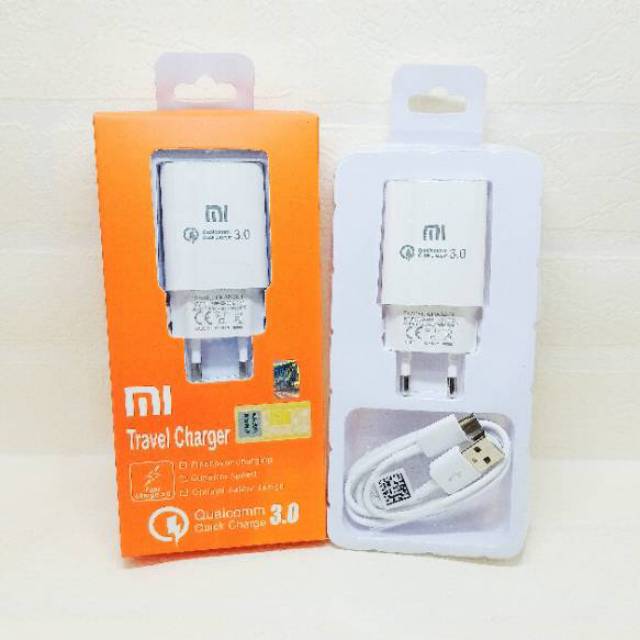 Charger XIAOMI TYPE C QUALCOMM QC 3.0 Fast Charging Travel Charger Xiaomi