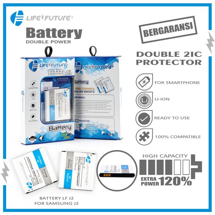 Battery samsung J200/J2 Dobel power