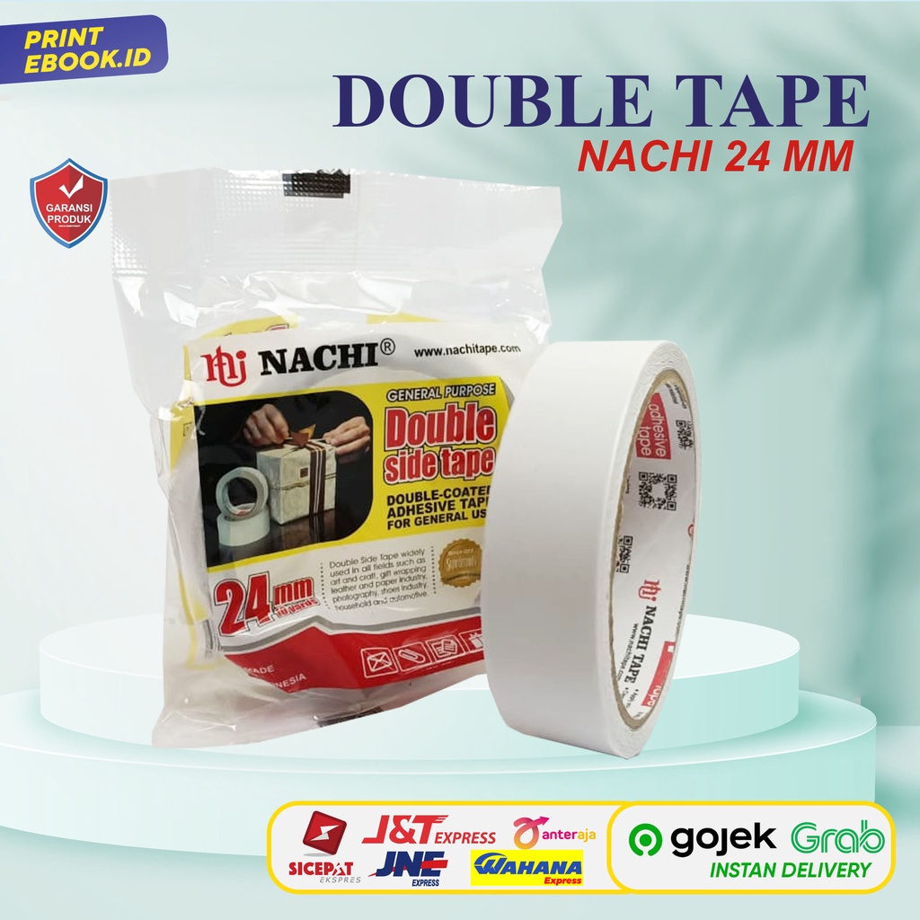 

[TERMURAH] DOUBLE TAPE NACHI 24MM