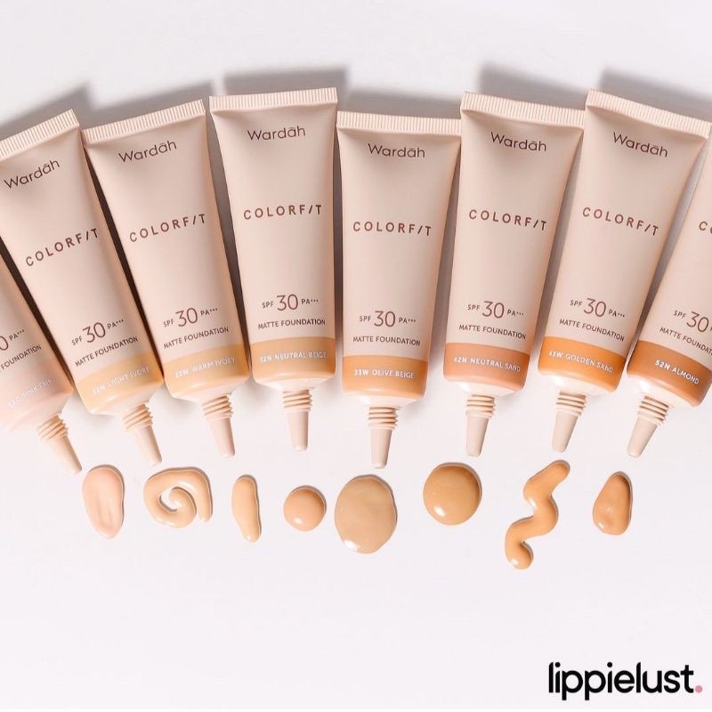 Wardah Colorfit Matte Foundation - Foundation SPF 30 dengan Oil Control &amp; Tahan Lama Hingga 12 Jam