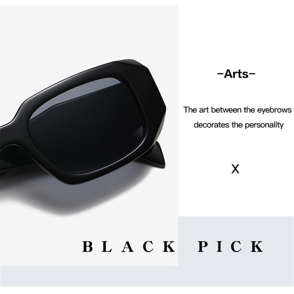 Suyo Kacamata Hitam Wanita Pelindung UV 400 Model Asimetris