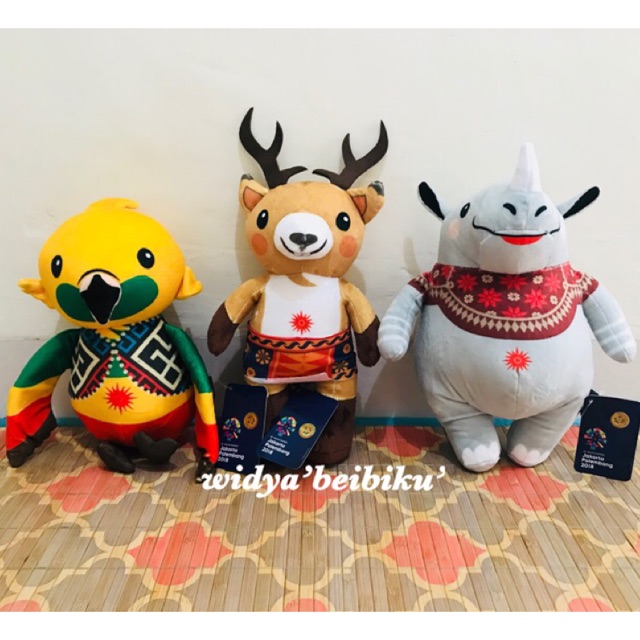 Ready Maskot Asian Games 2018 Official