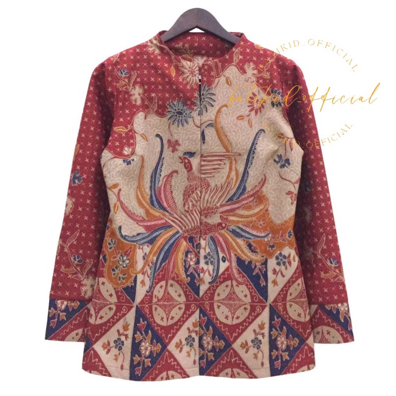 Batikid Official - blouse batik wanita kerja