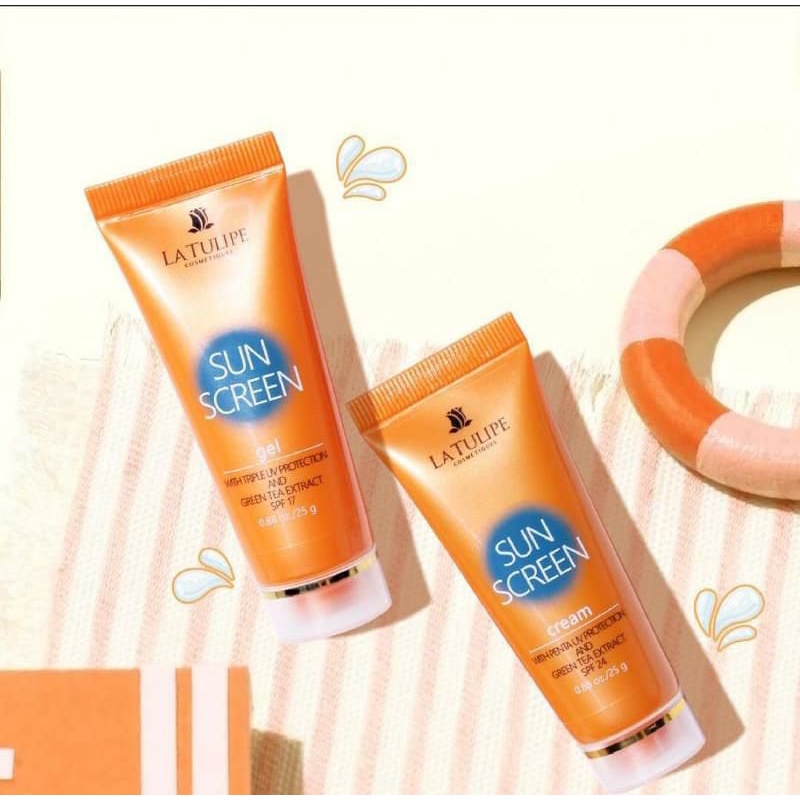 LA TULIPE SUNSCREEN GEL SPF 17 ~ ORIGINAL 100%