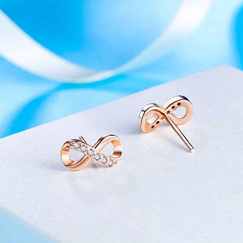 Anting Tusuk Gantung Bahan Sterling Silver 925 Desain Pita Hias Zirconmutiara Gaya Koreasimple Untuk Wanita