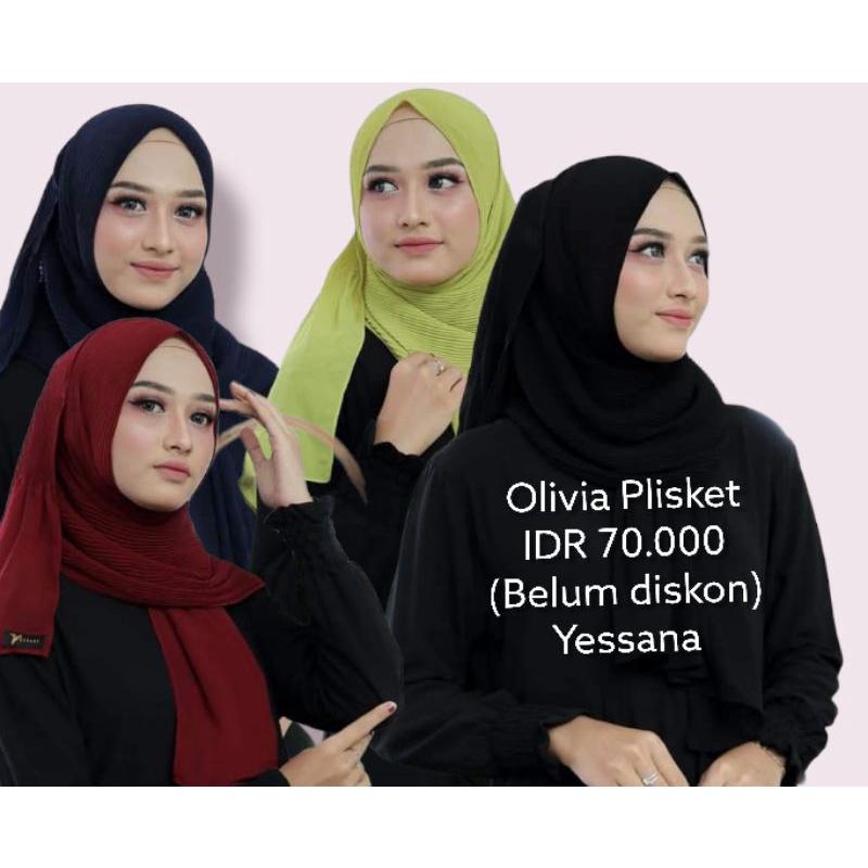 Pasmina Olivia Plisket Shawl by Yessana