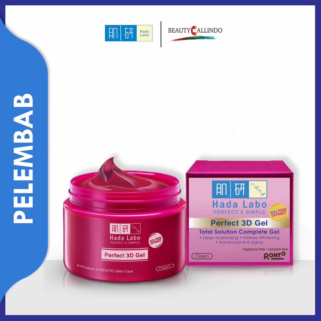 Hada Labo Perfect 3D Gel Anti Aging Pelembab Anti Penuaan