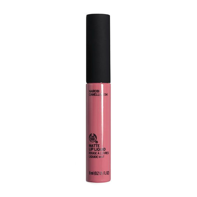 The Body Shop Matte Lip Liquid Nairobi Camellia 034 8Ml