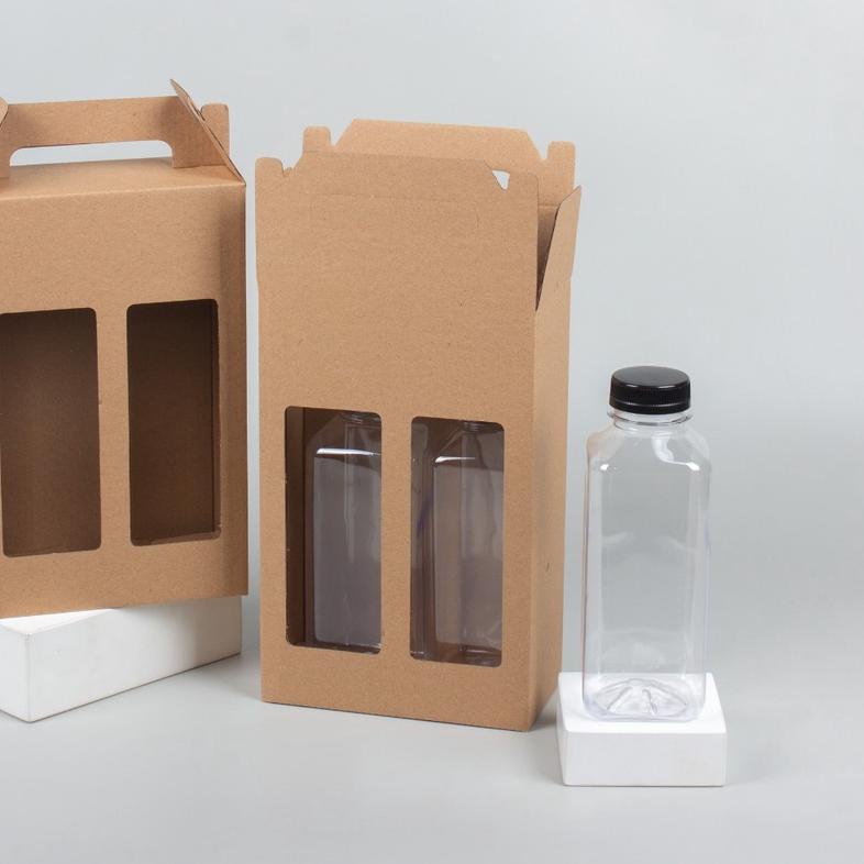 

➧ Kardus Die Cut Tas Jinjing Isi 2 Botol 500 ml Isi 10 Pcs DT-13 Amaris Packaging ➣