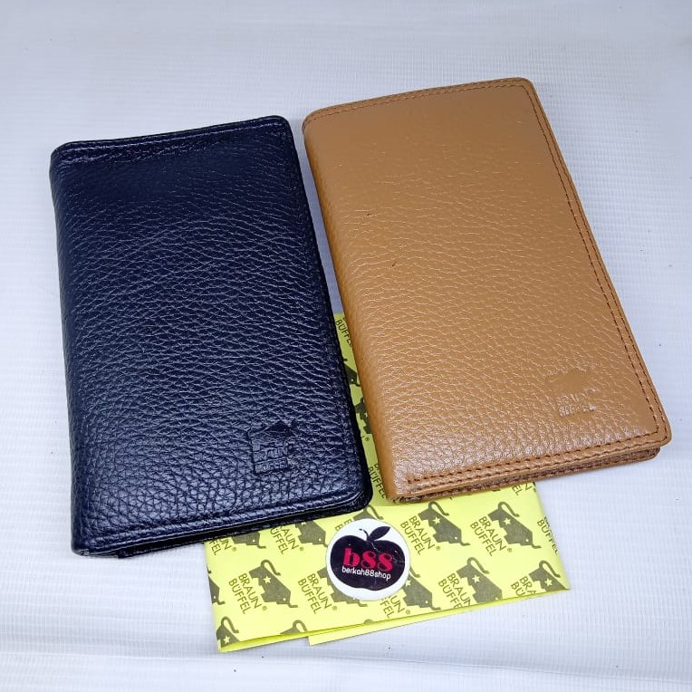 Dompet Kulit 3/4 Braun B Istimewa / Dompet Kulit Lipat / Dompet Murah