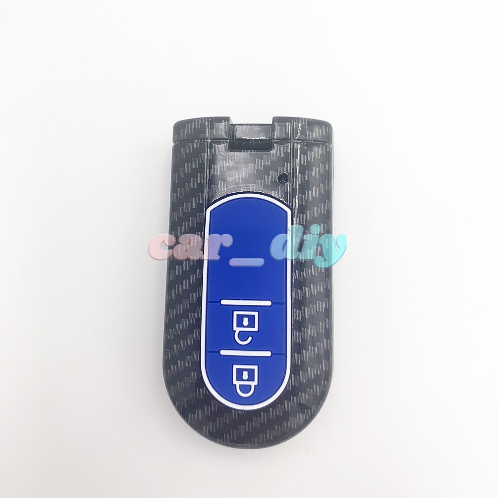 Case Pelindung Remote Kunci Fob Bahan ABS Karbon Untuk TOYOTA 2020 TANK Terios Rush Wigo Daihatsu K 2 Tombol Keyless