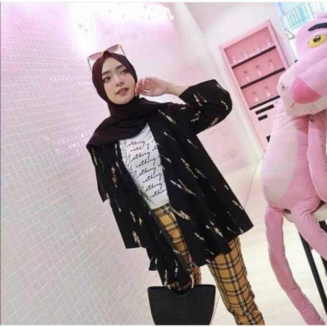 KAPAS CARDY OUTER BAHAN MONALISA PREMIUM