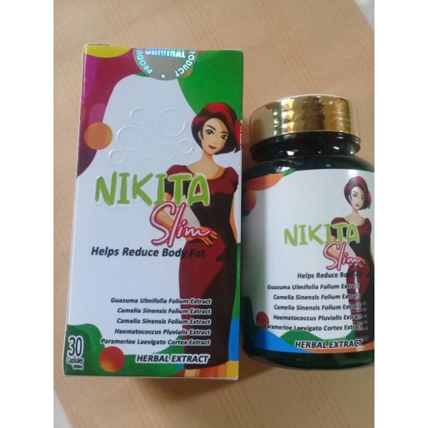 Nikita Slim By Nikita Mirzani  Pelangsing Badan Obat Diet Original BPOM