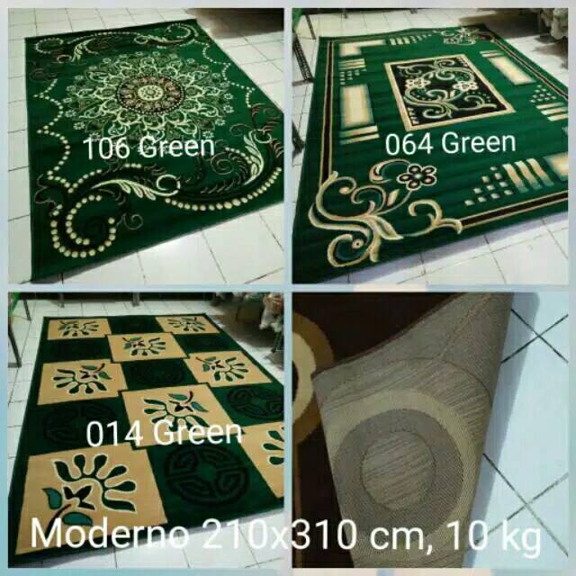 Karpet permadani moderno jumbo 210X310 cm