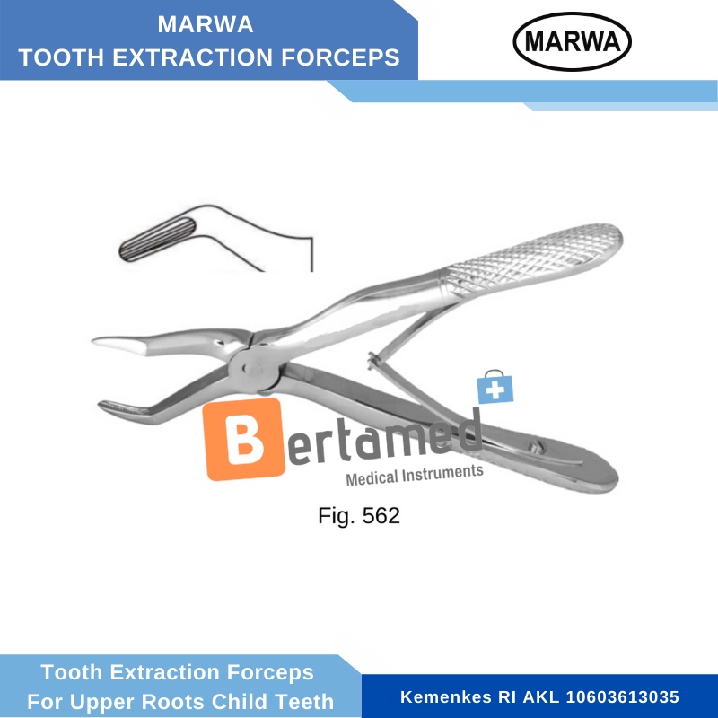 MARWA Tooth Extracting Forcep For Child / Tang Cabut Gigi Anak