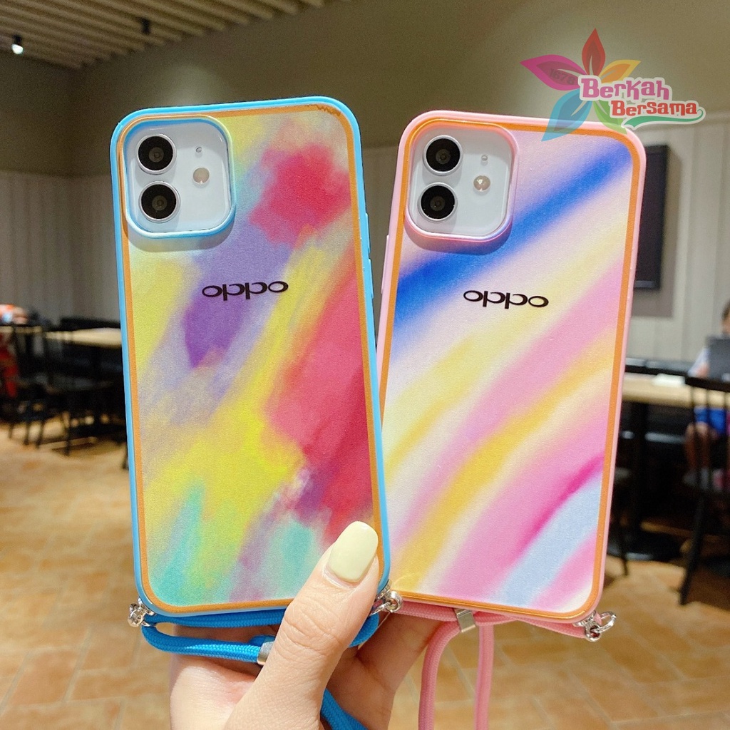 SS301 SOFTCASE SLINGCASE OPPO A16 A37 NEO 9 A9 A5 A92 A52 A31 A8 A54 A53 A33 A3S A93 F1S A59 BB6309