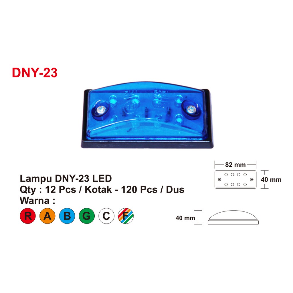 DNY 23 LAMPU LED AKSESORIS DNY-23