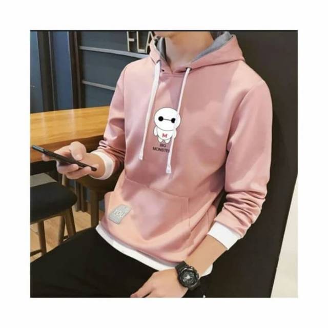hoodie sweater pria/wanita Pink.jaket pria,hudi distro.hudie pria.hoodi distro.hodie,sweter murah