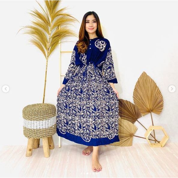 Longdress Cap Murah / Longdress Cap Cantik / Longdress Batik
