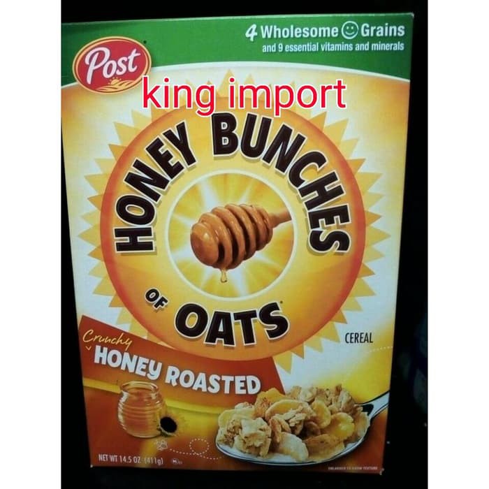 

POST HONEY BUNCHES OF OAT CRUNCHY HONEY ROASTED