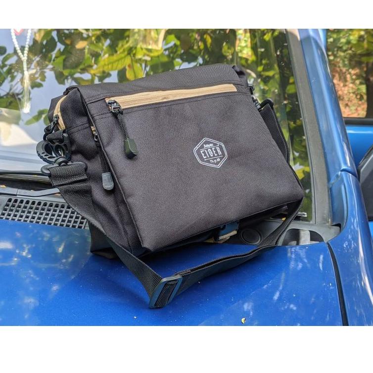 [KODE 226] tas selempang pria eger1989 tas sling bag gunung outdoor slingbag grade ori waistbag anti